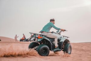 "Looking for an exciting adventure in Cappadocia? Rent an ATV and navigate the stunning valleys, fairy chimneys, and caves at your own pace. Book now for an unforgettable experience!"