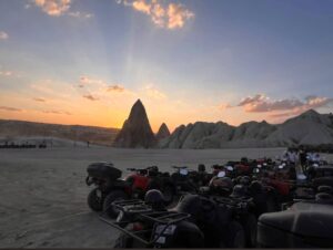 Best ATV tour Cappadocia, Cappadocia ATV safari, Cappadocia quad biking, Cappadocia sunset ATV tour, off-road adventure Cappadocia, Red Valley ATV tour, Love Valley ATV tour, Cappadocia adventure tours, quad bike rental Cappadocia.