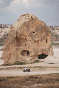 exhilarating ATV ride, Cappadocia valleys, fairy chimneys, ancient rock formations