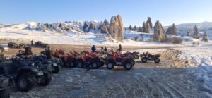 Cappadocia Atv Ride Winter - Sunset ATV Tour İN Winter